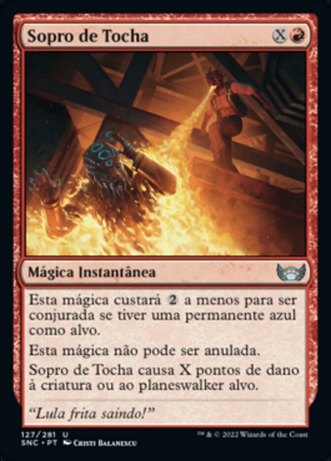 Sopro de Tocha / Torch Breath - Magic: The Gathering - MoxLand