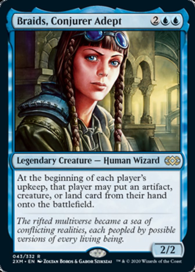 Braids, Adepta da Conjuração / Braids, Conjurer Adept - Magic: The Gathering - MoxLand