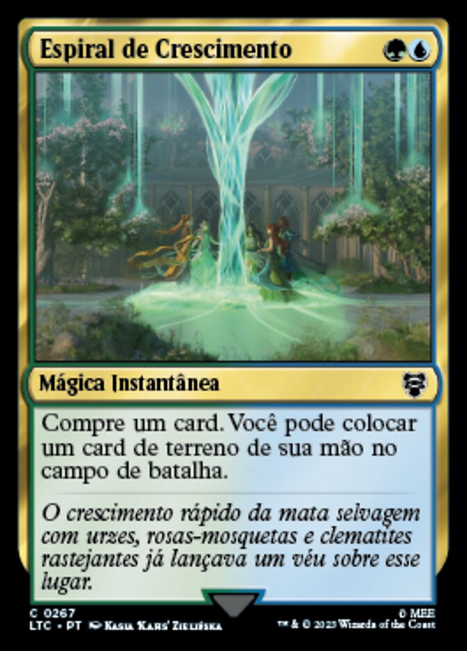 Espiral de Crescimento / Growth Spiral - Magic: The Gathering - MoxLand