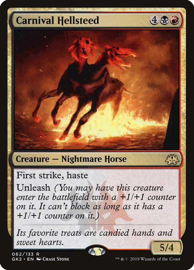 Corcel Infernal Festivo / Carnival Hellsteed - Magic: The Gathering - MoxLand