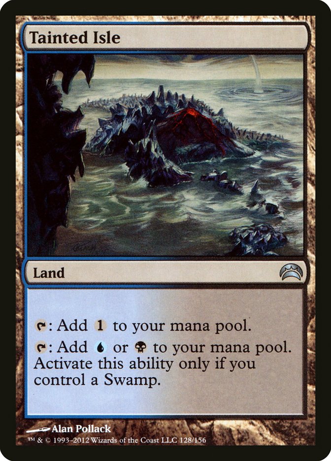 Ilha Contaminada / Tainted Isle - Magic: The Gathering - MoxLand