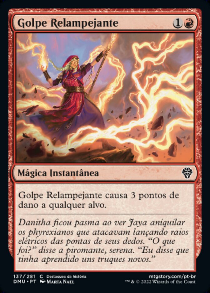 Golpe Relampejante / Lightning Strike - Magic: The Gathering - MoxLand