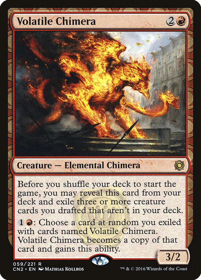 Volatile Chimera / Volatile Chimera - Magic: The Gathering - MoxLand