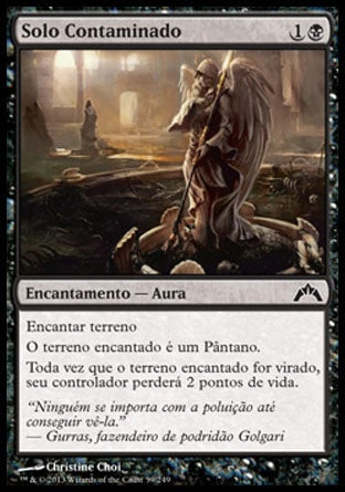 Solo Contaminado / Contaminated Ground - Magic: The Gathering - MoxLand