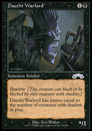 Senhor da Guerra de Dauth / Dauthi Warlord - Magic: The Gathering - MoxLand