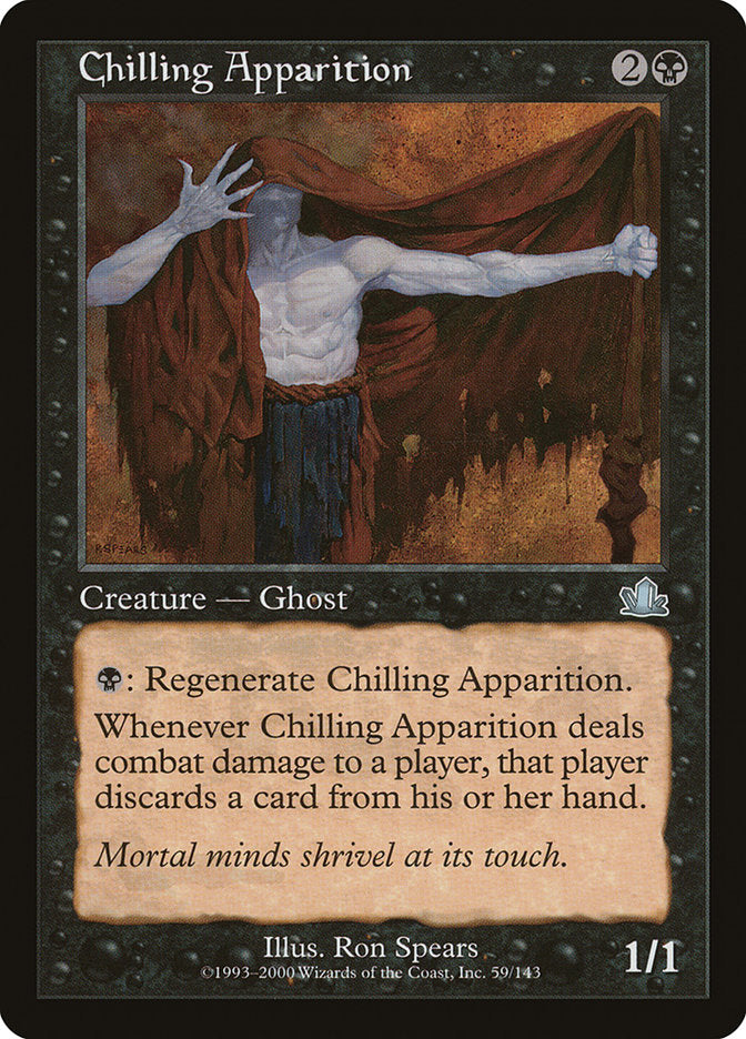 Aparição Arrepiante / Chilling Apparition - Magic: The Gathering - MoxLand