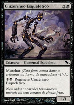 Cinzeríneo Esquelético / Cinderbones - Magic: The Gathering - MoxLand