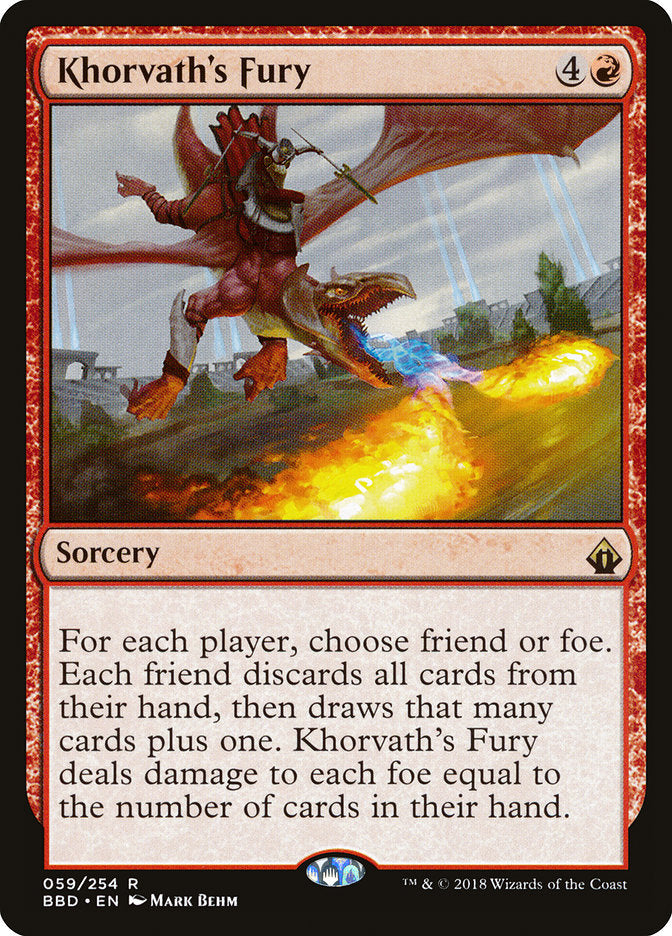 Khorvath's Fury / Khorvath's Fury - Magic: The Gathering - MoxLand