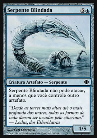 Serpente Blindada / Steelclad Serpent - Magic: The Gathering - MoxLand