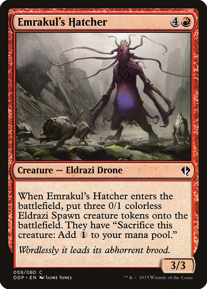 Incubador de Emrakul / Emrakul's Hatcher - Magic: The Gathering - MoxLand