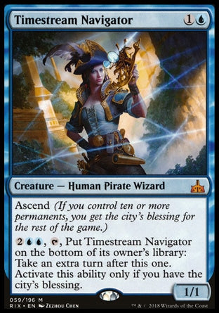 Navegadora do Fluxo Temporal / Timestream Navigator - Magic: The Gathering - MoxLand