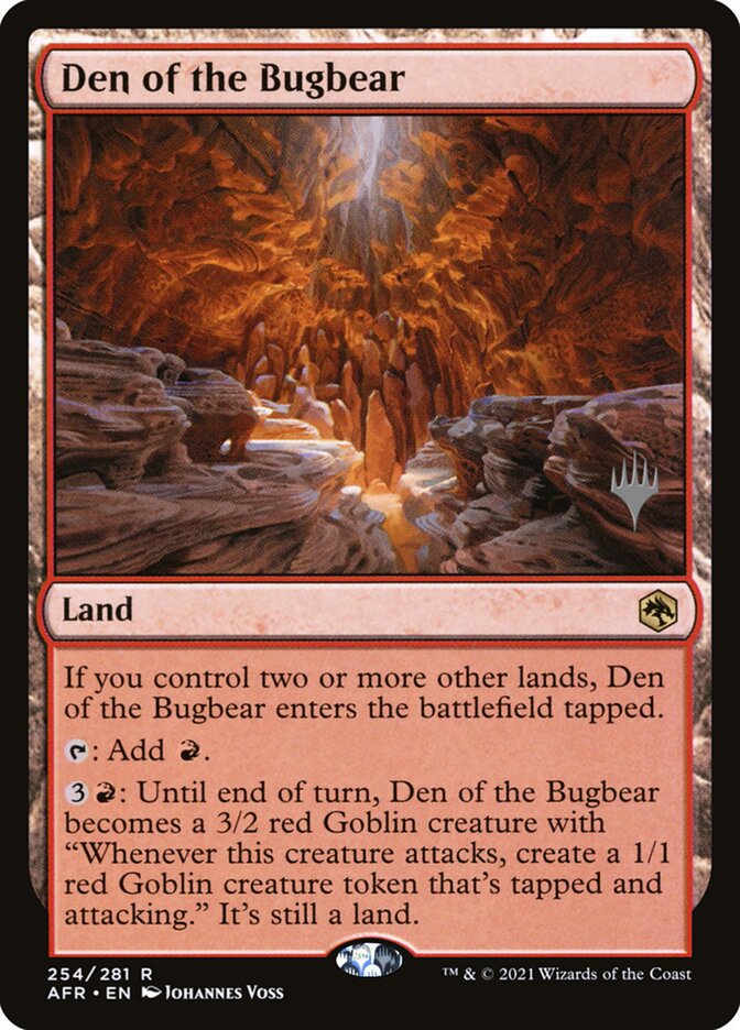 Covil do Bugurso / Den of the Bugbear - Magic: The Gathering - MoxLand