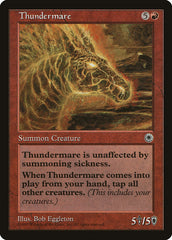 Pesadelo Trovejante / Thundermare - Magic: The Gathering - MoxLand