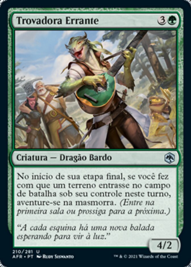 Trovadora Errante / Wandering Troubadour - Magic: The Gathering - MoxLand