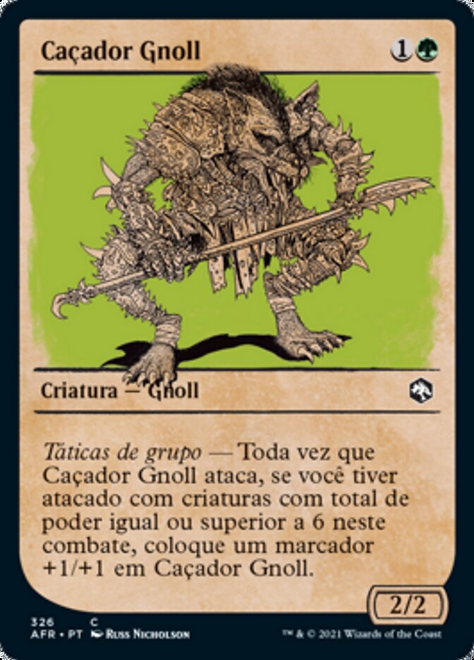 Caçador Gnoll / Gnoll Hunter - Magic: The Gathering - MoxLand