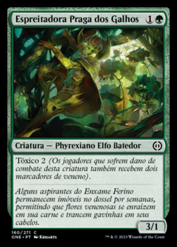 Espreitadora Praga dos Galhos / Branchblight Stalker - Magic: The Gathering - MoxLand