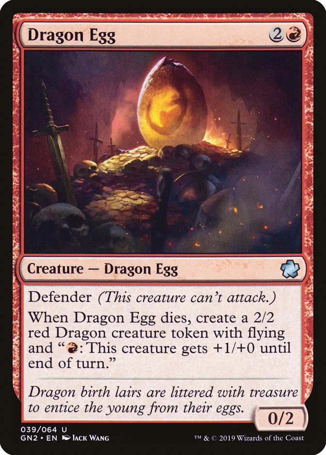 Ovo de Dragão / Dragon Egg - Magic: The Gathering - MoxLand