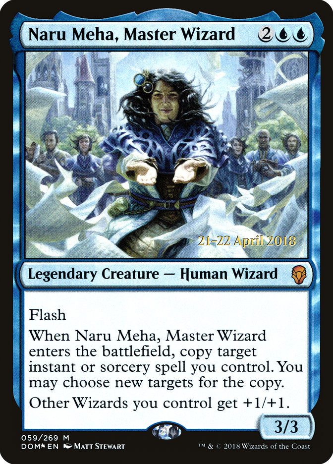 Naru Meha, Maga Mestra / Naru Meha, Master Wizard - Magic: The Gathering - MoxLand