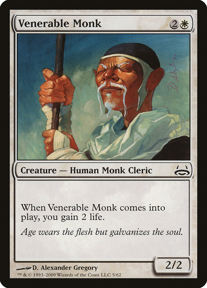 Monge Venerável / Venerable Monk - Magic: The Gathering - MoxLand