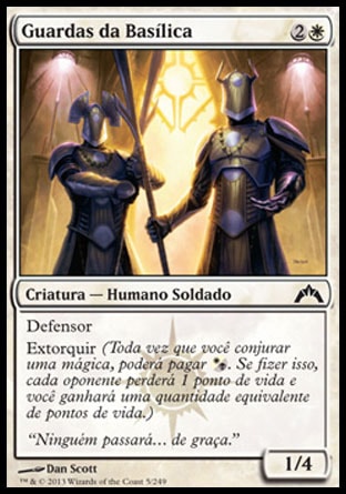 Guardas da Basílica / Basilica Guards - Magic: The Gathering - MoxLand