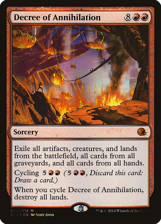 Decreto de Aniquilação / Decree of Annihilation - Magic: The Gathering - MoxLand