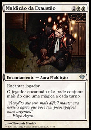 Maldição da Exaustão / Curse of Exhaustion - Magic: The Gathering - MoxLand