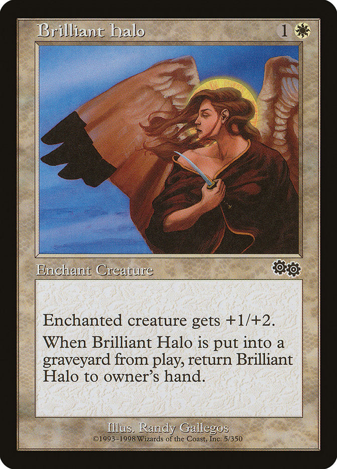 Halo Brilhante / Brilliant Halo - Magic: The Gathering - MoxLand