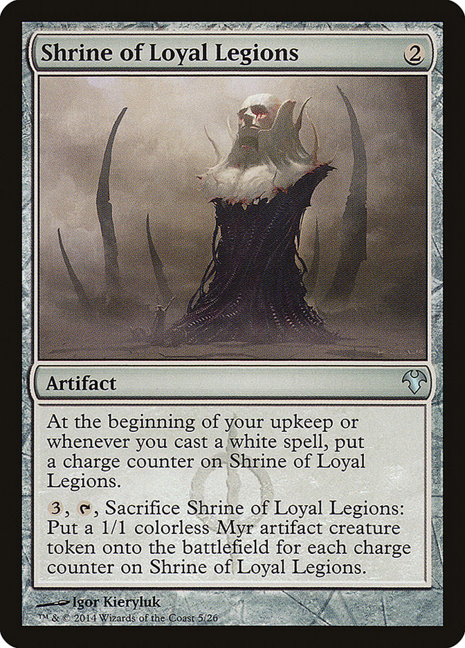 Santuário das Legiões Leais / Shrine of Loyal Legions - Magic: The Gathering - MoxLand