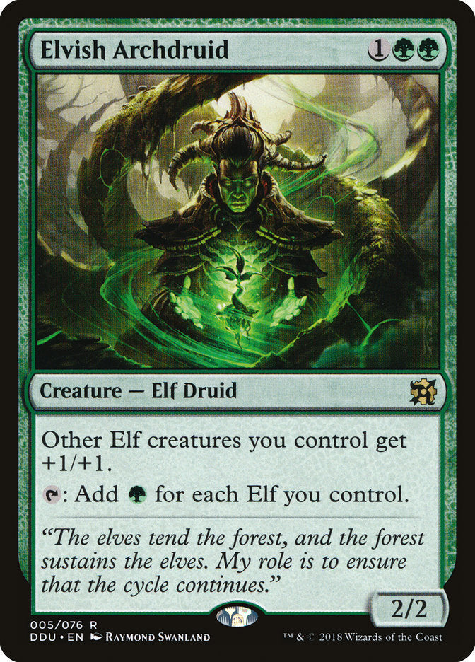 Arqueodruida Elfo / Elvish Archdruid - Magic: The Gathering - MoxLand