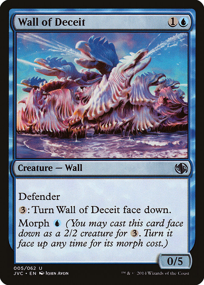 Barreira Enganosa / Wall of Deceit - Magic: The Gathering - MoxLand