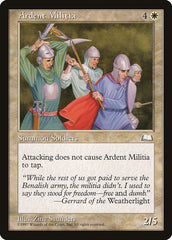 Milícia Fervorosa / Ardent Militia - Magic: The Gathering - MoxLand