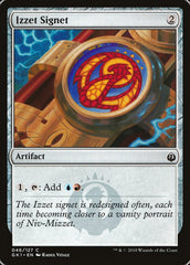 Sinete Izzet / Izzet Signet - Magic: The Gathering - MoxLand