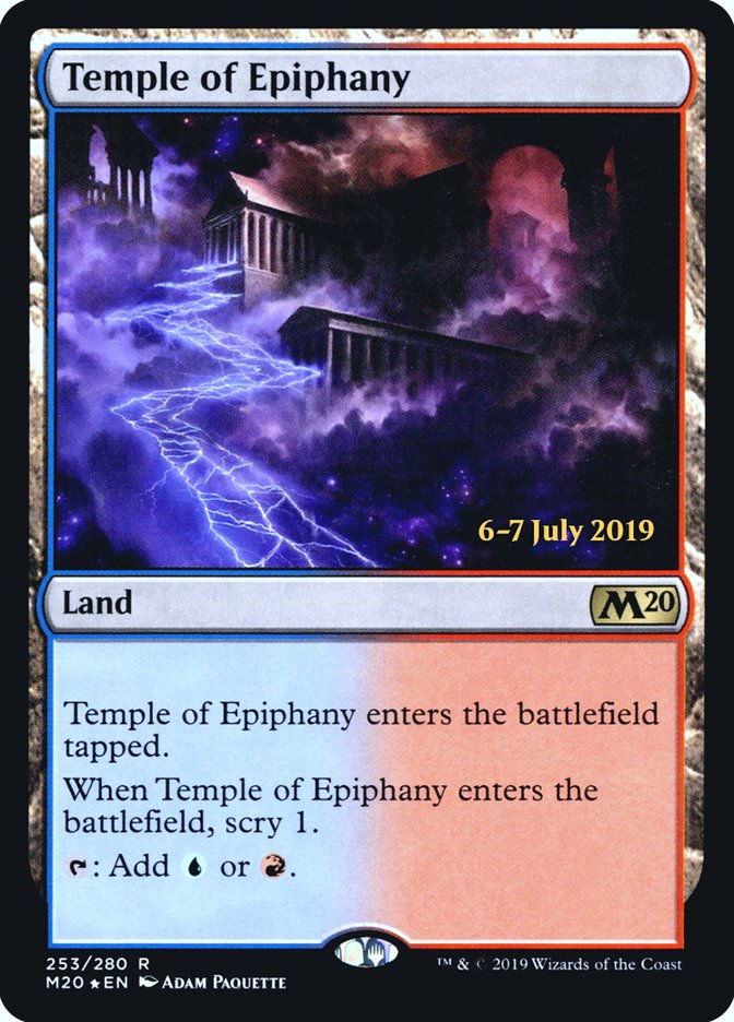 Templo da Epifania / Temple of Epiphany - Magic: The Gathering - MoxLand