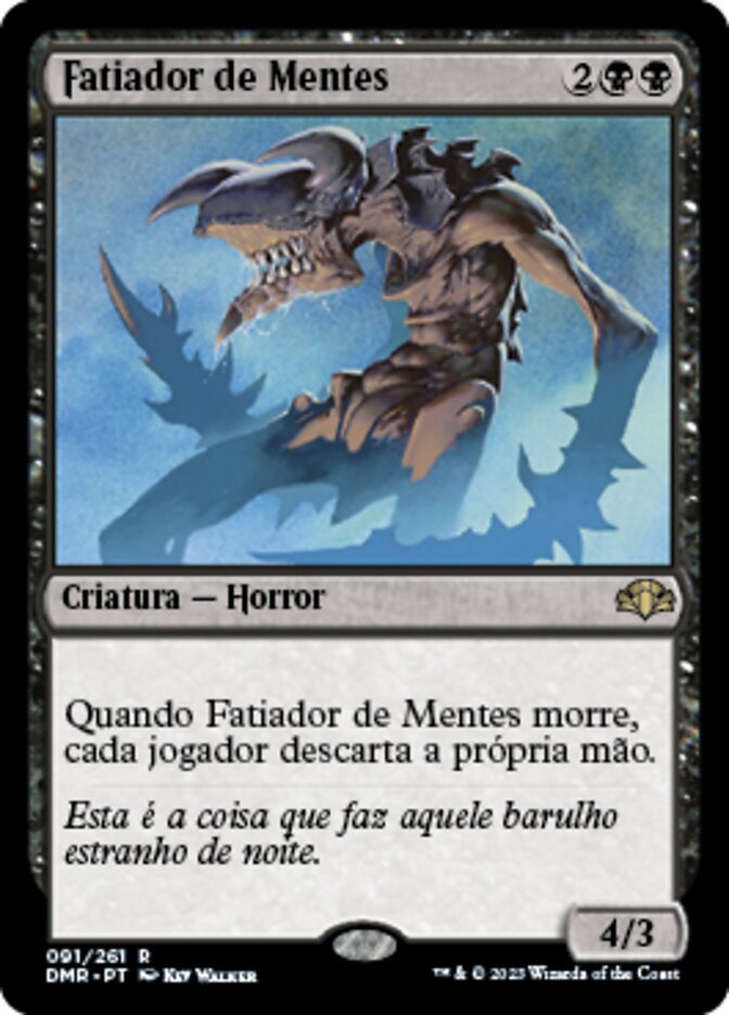 Fatiador de Mentes / Mindslicer - Magic: The Gathering - MoxLand