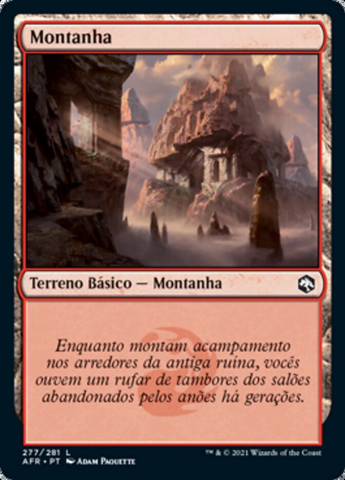 Montanha / Mountain - Magic: The Gathering - MoxLand