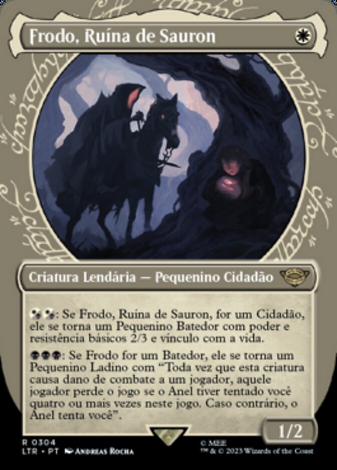 Frodo, Ruína de Sauron / Frodo, Sauron's Bane - Magic: The Gathering - MoxLand