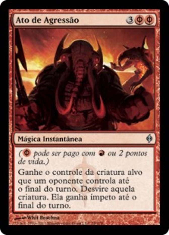 Ato de Agressão / Act of Aggression - Magic: The Gathering - MoxLand