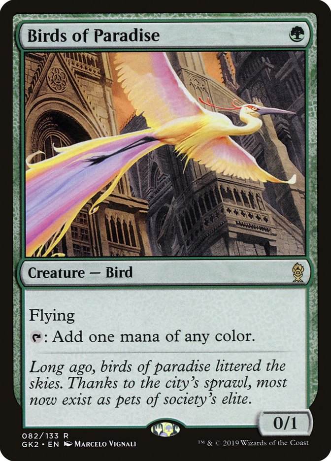Aves do Paraíso / Birds of Paradise - Magic: The Gathering - MoxLand