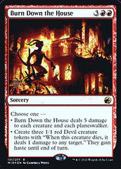 Incendiar a Casa / Burn Down the House - Magic: The Gathering - MoxLand