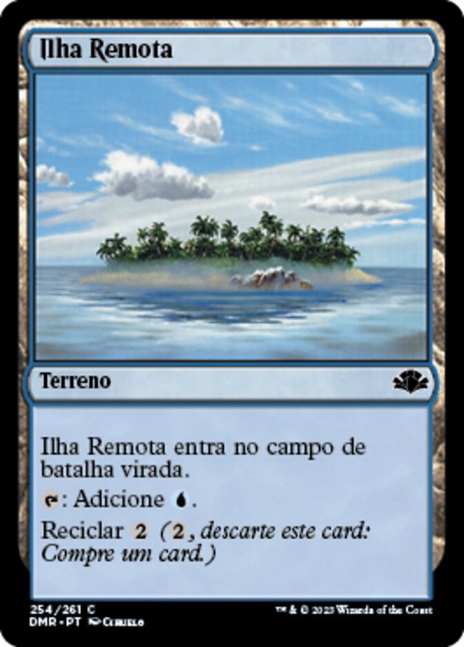 Ilha Remota / Remote Isle - Magic: The Gathering - MoxLand