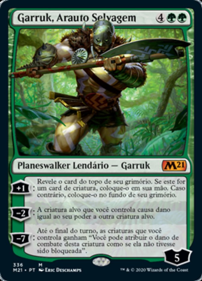 Garruk, Arauto Selvagem / Garruk, Savage Herald - Magic: The Gathering - MoxLand