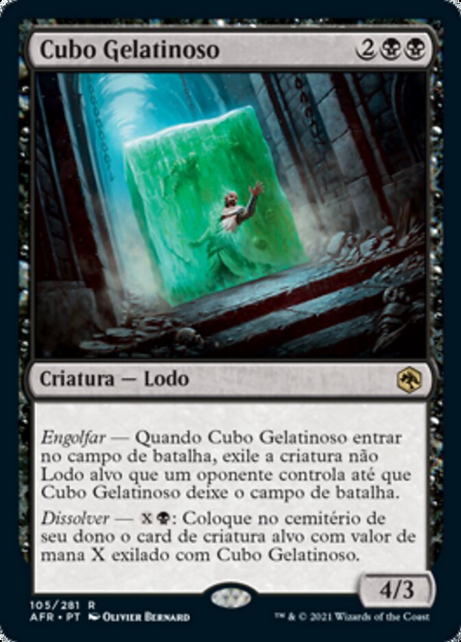 Cubo Gelatinoso / Gelatinous Cube - Magic: The Gathering - MoxLand