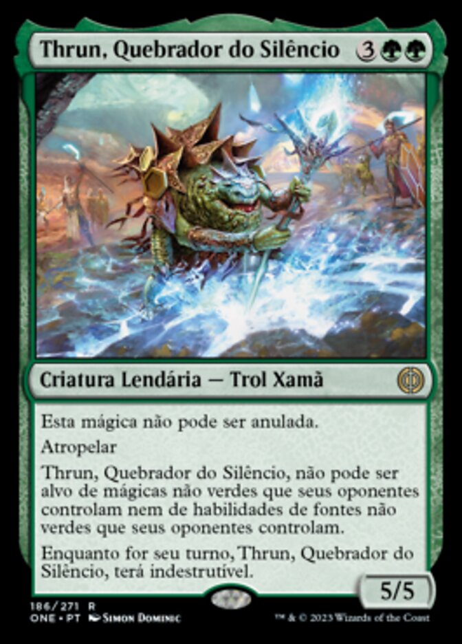 Thrun, Quebrador do Silêncio / Thrun, Breaker of Silence - Magic: The Gathering - MoxLand