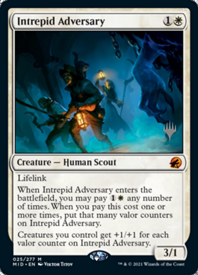 Adversário Intrépido / Intrepid Adversary - Magic: The Gathering - MoxLand