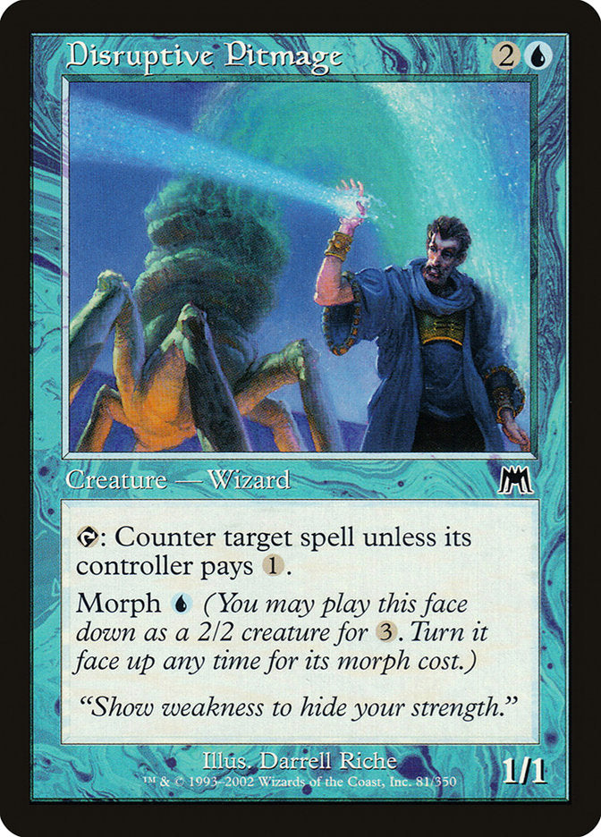 Mago das Liças Destrutor / Disruptive Pitmage - Magic: The Gathering - MoxLand