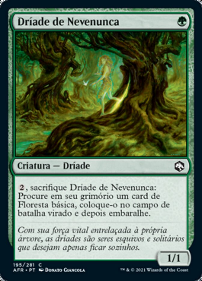 Dríade de Nevenunca / Neverwinter Dryad - Magic: The Gathering - MoxLand