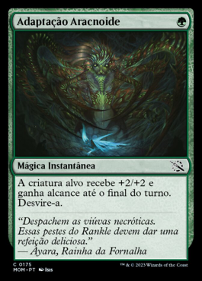 Adaptação Aracnoide / Arachnoid Adaptation - Magic: The Gathering - MoxLand