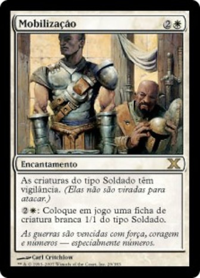 Mobilização / Mobilization - Magic: The Gathering - MoxLand