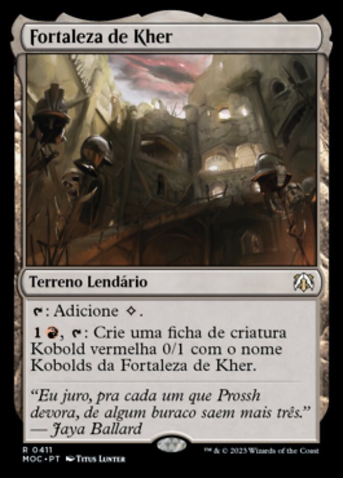 Fortaleza de Kher / Kher Keep - Magic: The Gathering - MoxLand