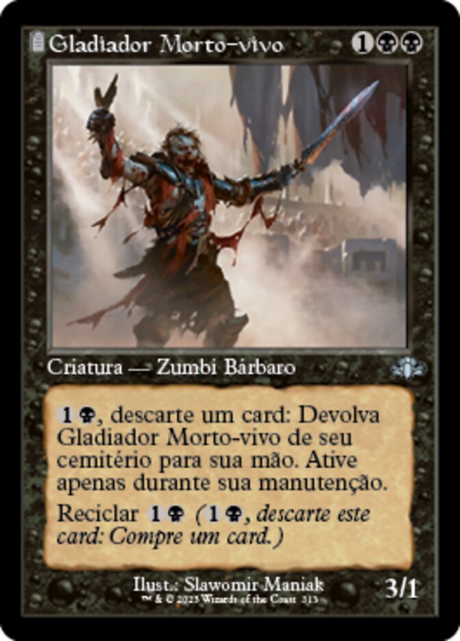 Gladiador Morto-vivo / Undead Gladiator - Magic: The Gathering - MoxLand